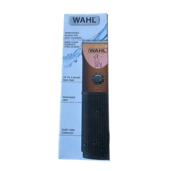 NEW Wahl Touch up Battery Powered Pet Dog Clipper Trimmer Orange/Black 70008 - Picture 3 of 3